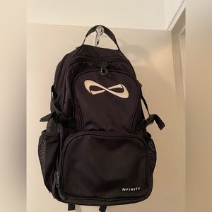 Nfinity Classic Black Cheerleading Backpack